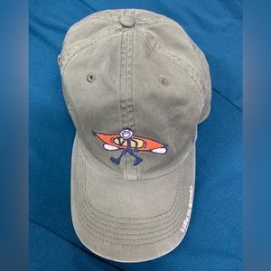 Life is Good Hat - Olive with Orange Kayak